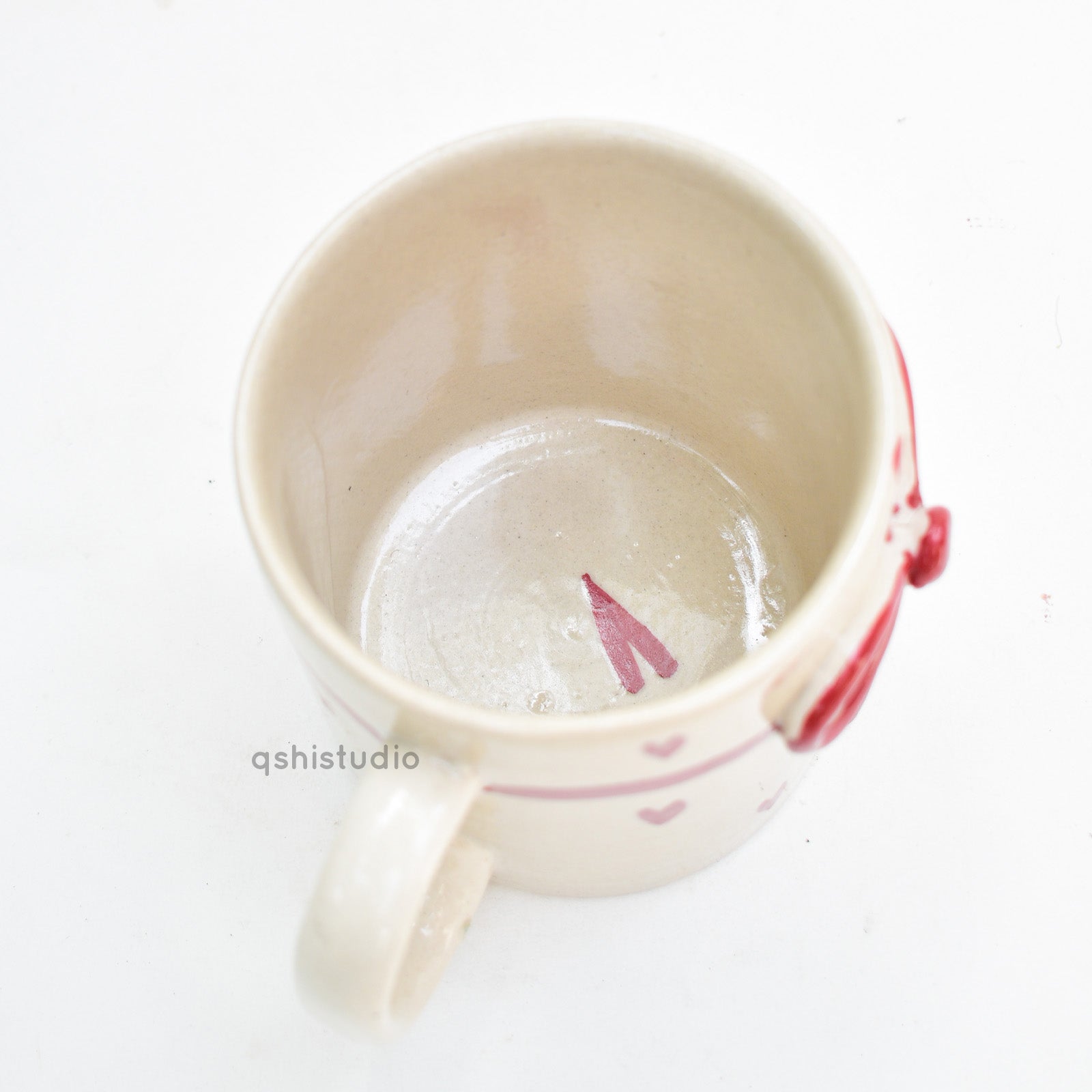 Aesthetic Ceramic Mug - Gift Bow