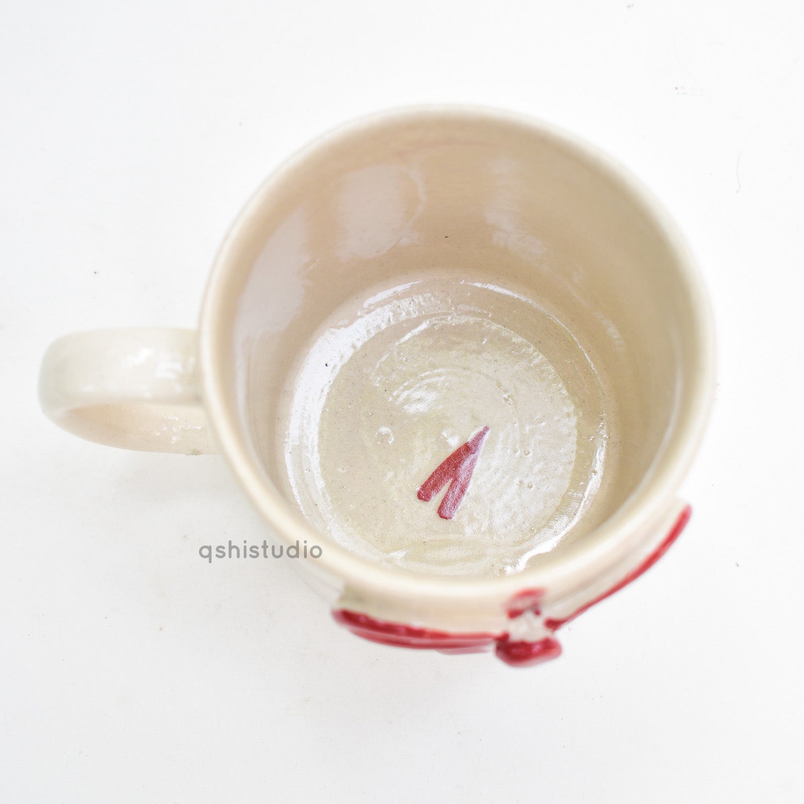 Aesthetic Ceramic Mug - Gift Bow
