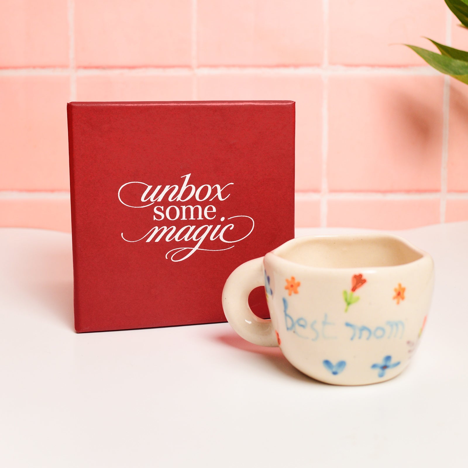 Best Mom Mug Gift Box