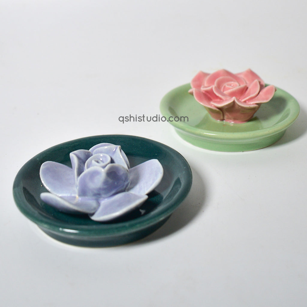 Agarbatti stand - Blue Lotus