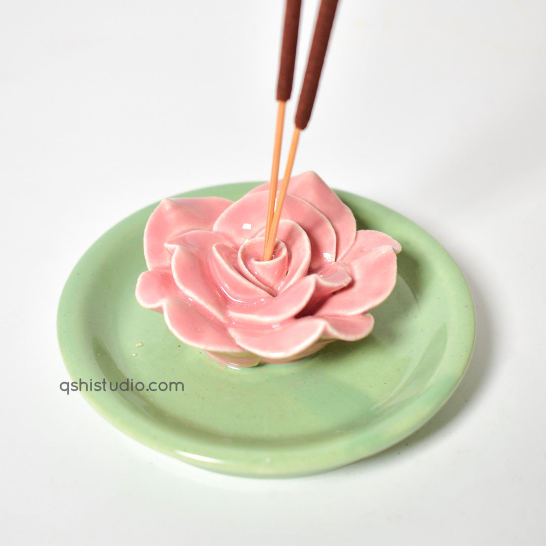 Agarbatti stand - Pink Lotus