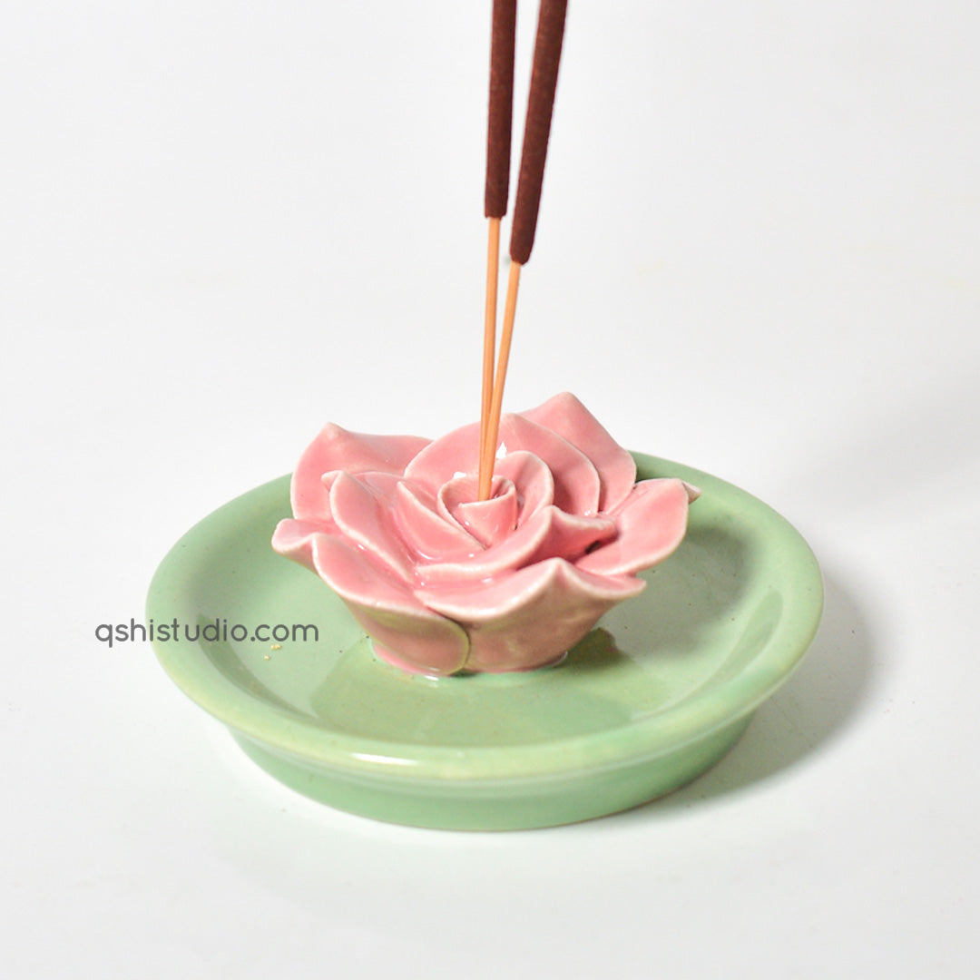 Agarbatti stand - Pink Lotus