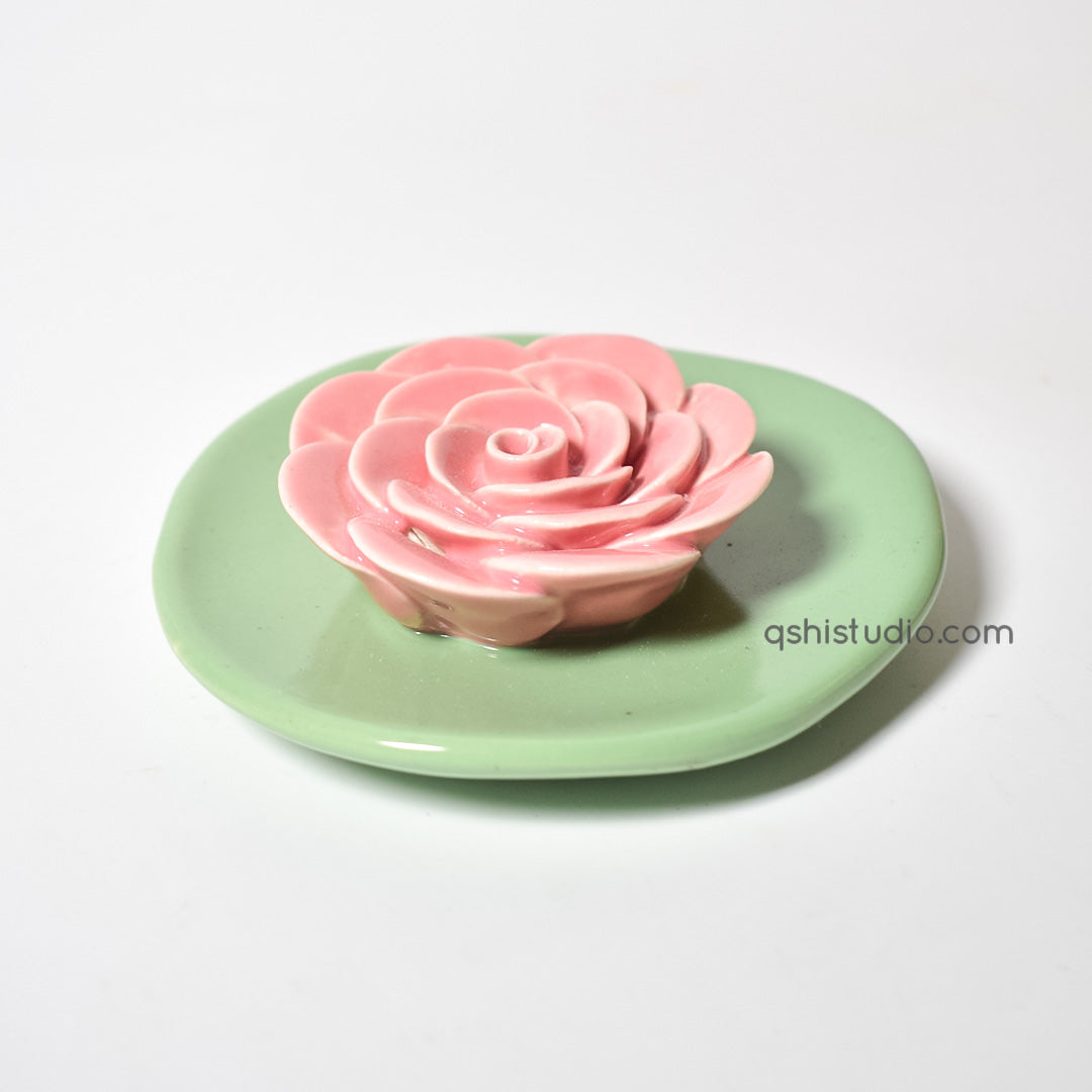 Agarbatti stand - Pink Rose