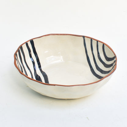 Classic Handmade Ceramic Bowl - Ivory