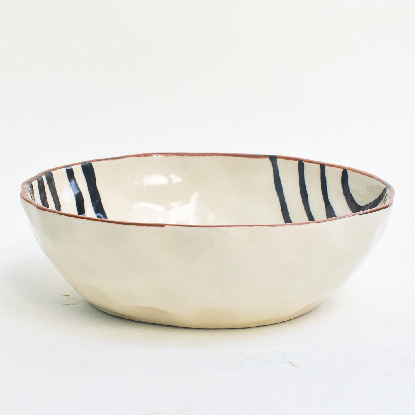 Classic Handmade Ceramic Bowl - Ivory