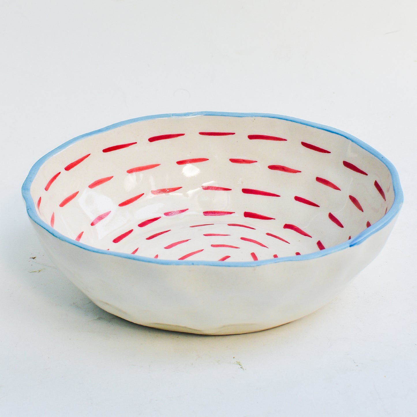 Artisan Ceramic Salad Bowl - Dash