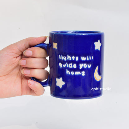 Unique Ceramic Mug - Coldplay Stars