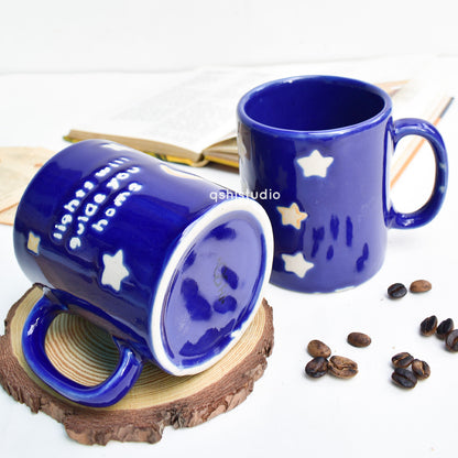 Unique Ceramic Mug - Coldplay Stars