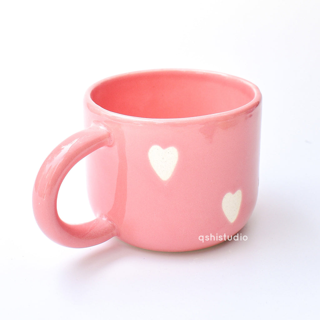 Romantic Coffee Cup - Love You (Pink)