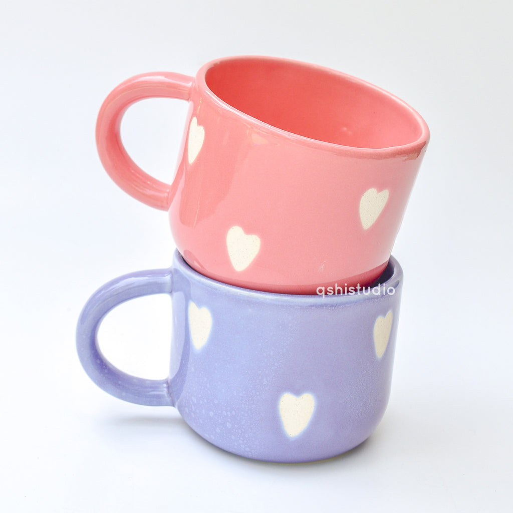 Romantic Coffee Cup - Love You (Pink)