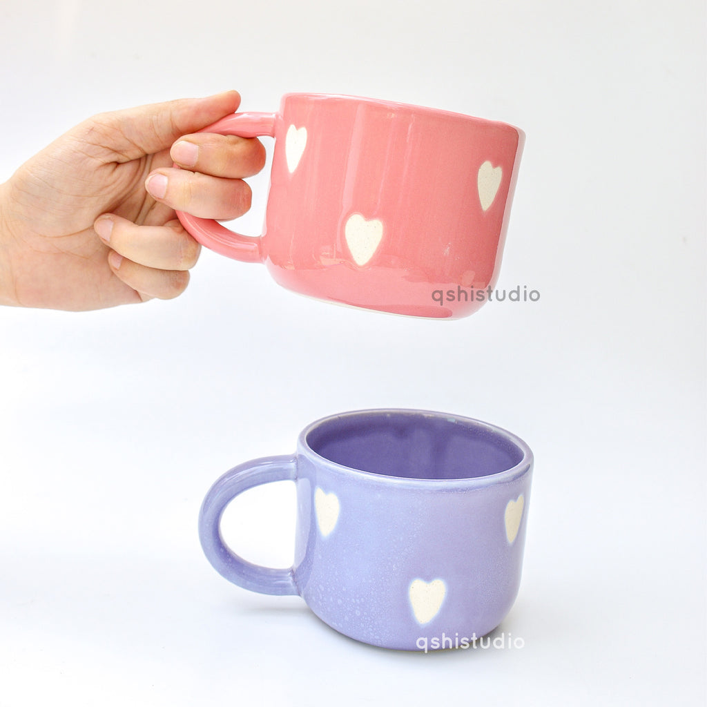 Romantic Coffee Cup - Love You (Pink)