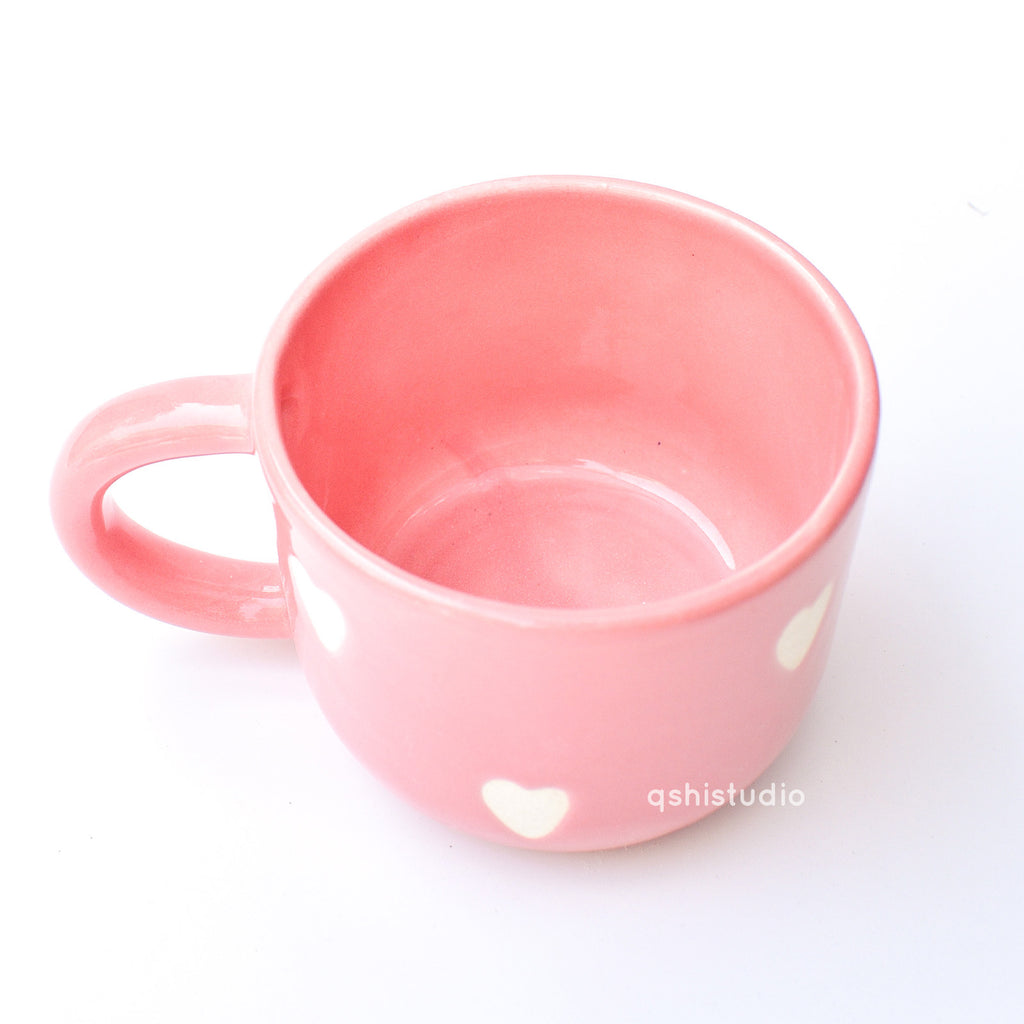 Romantic Coffee Cup - Love You (Pink)