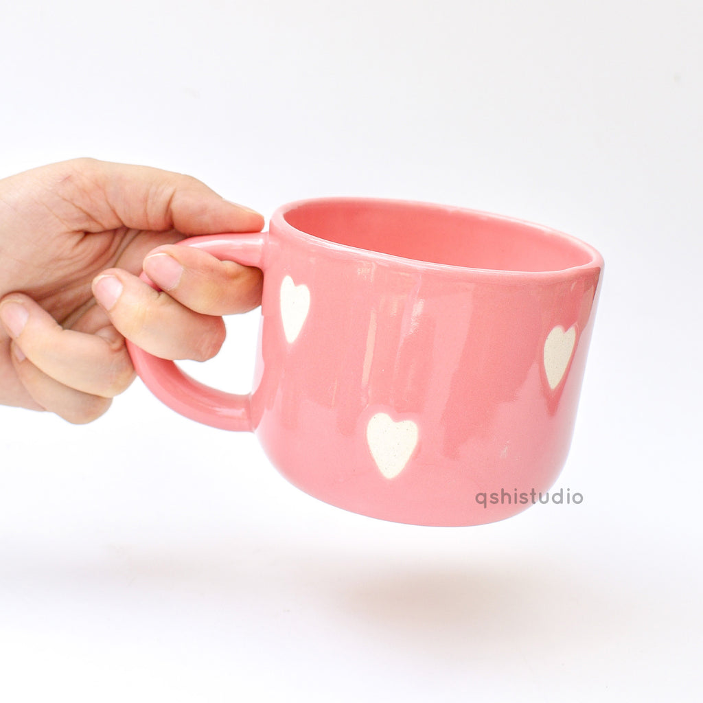 Romantic Coffee Cup - Love You (Pink)