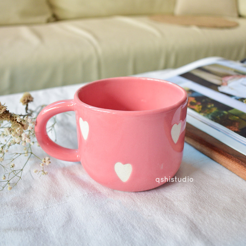 Romantic Coffee Cup - Love You (Pink)