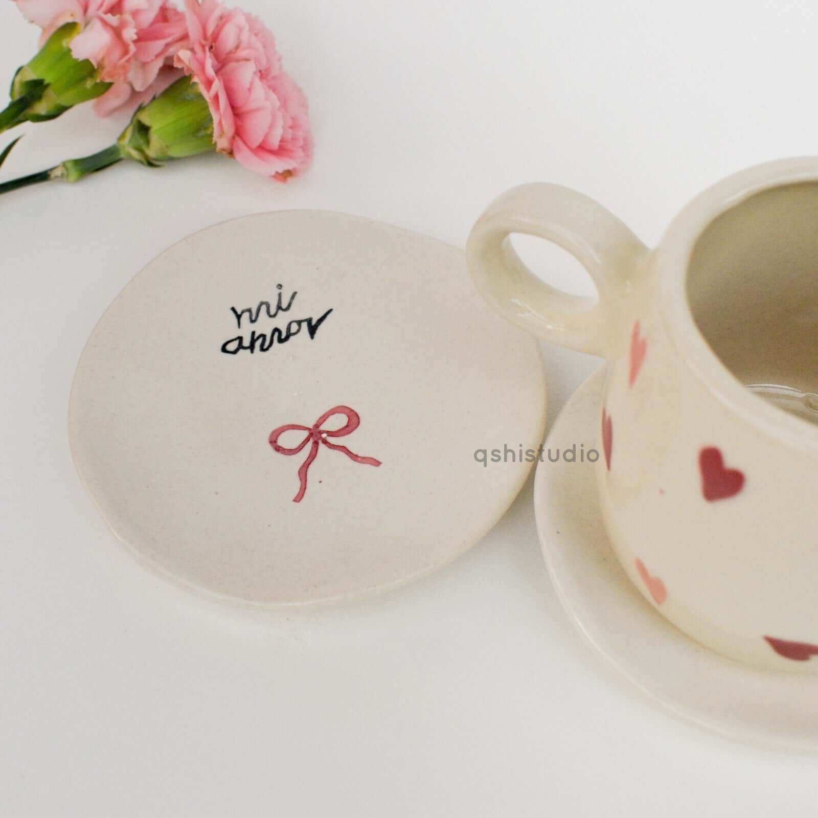 Ceramic Coaster Set - Mi Amor