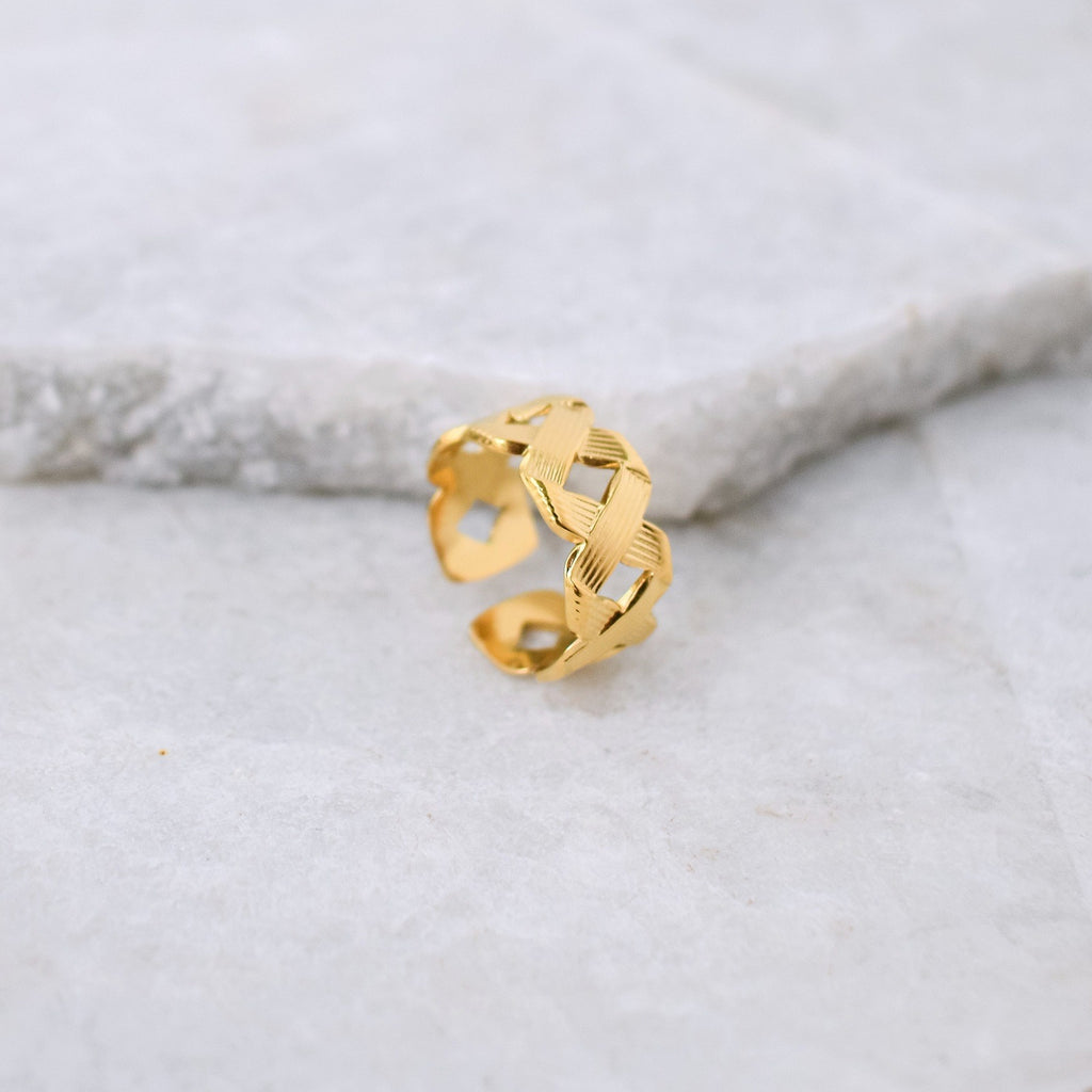 midas gold ring woman