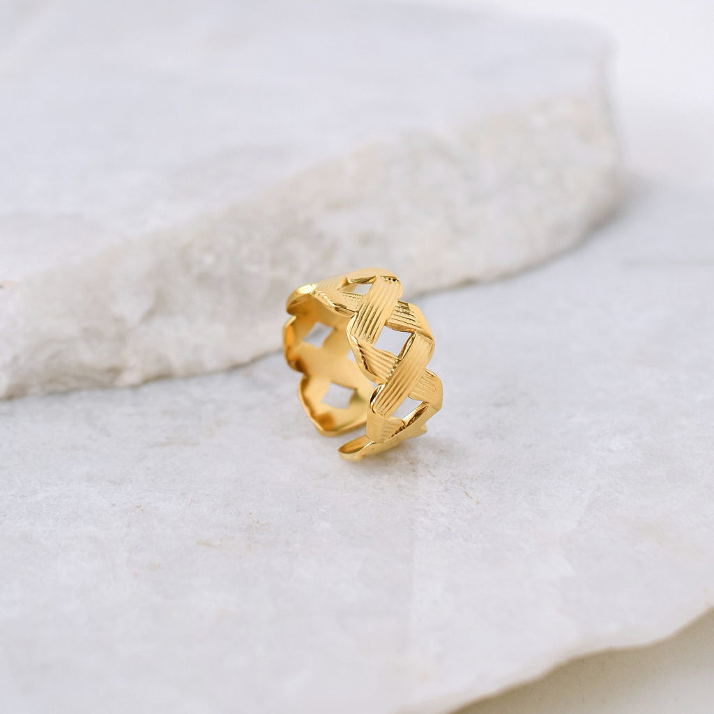 midas gold ring woman