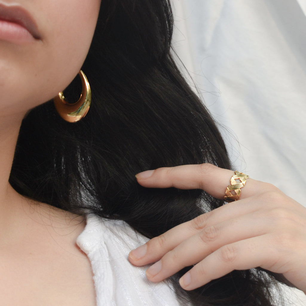 midas gold ring woman