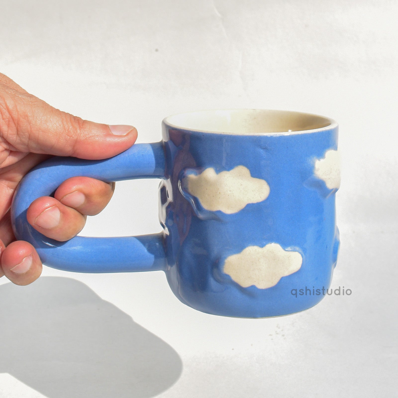 Pinterest Cup - Navy Cloud