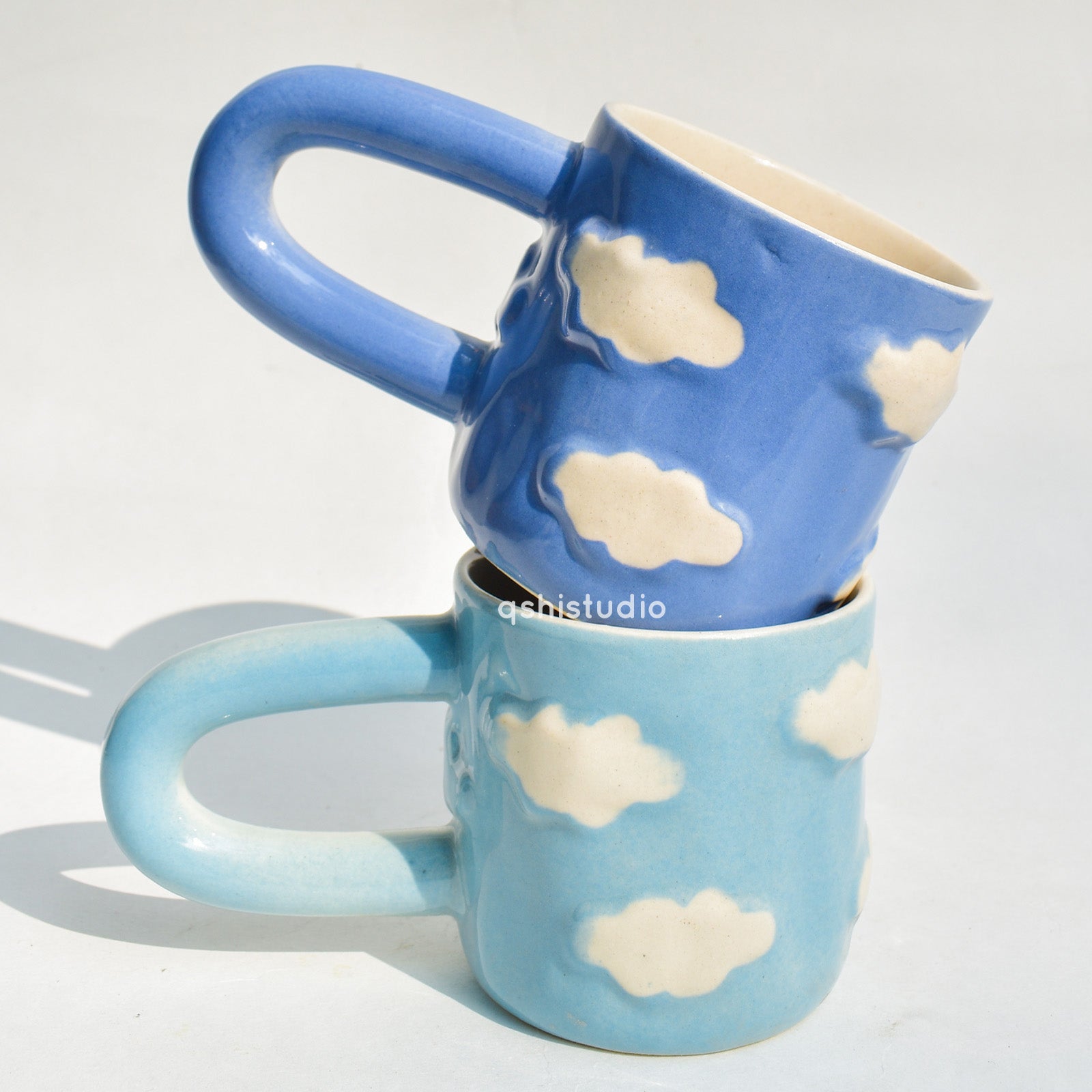Pinterest Cup - Navy Cloud