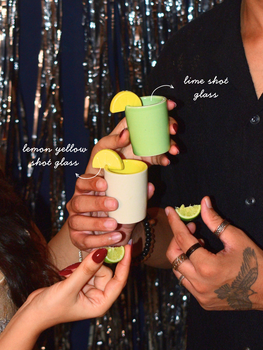 Ceramic Shot Glass - Lime ( Pre-order )