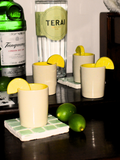 Ceramic Shot Glasses - Yellow Lemon