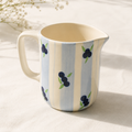 Ceramic Jug - Blueberry stripe