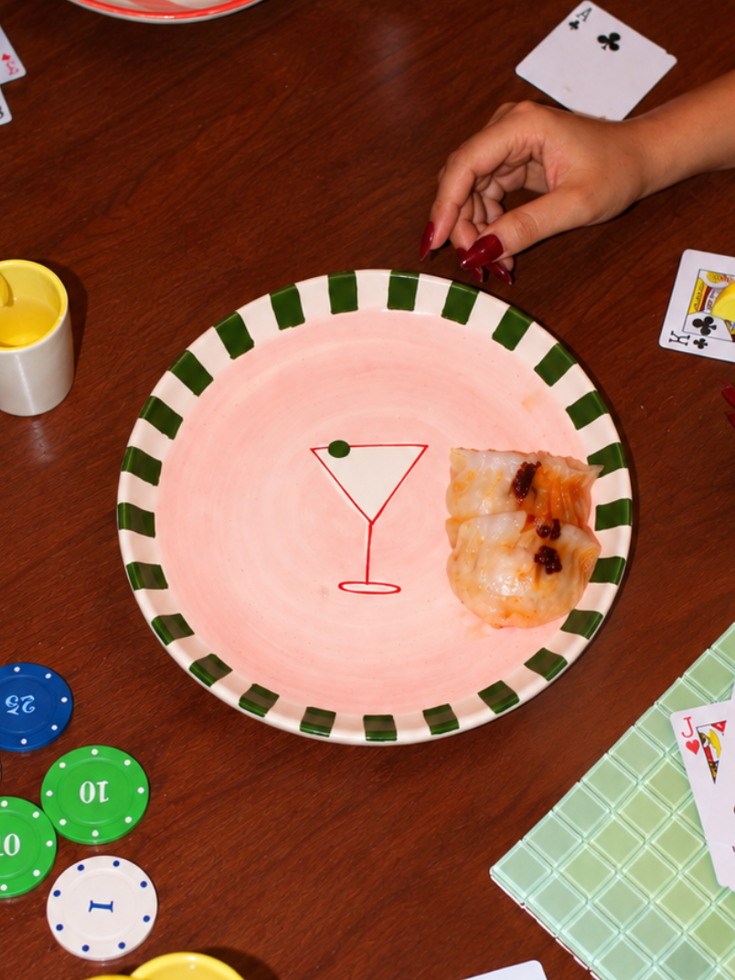 Dessert Plate -  Martini (7 Inches)