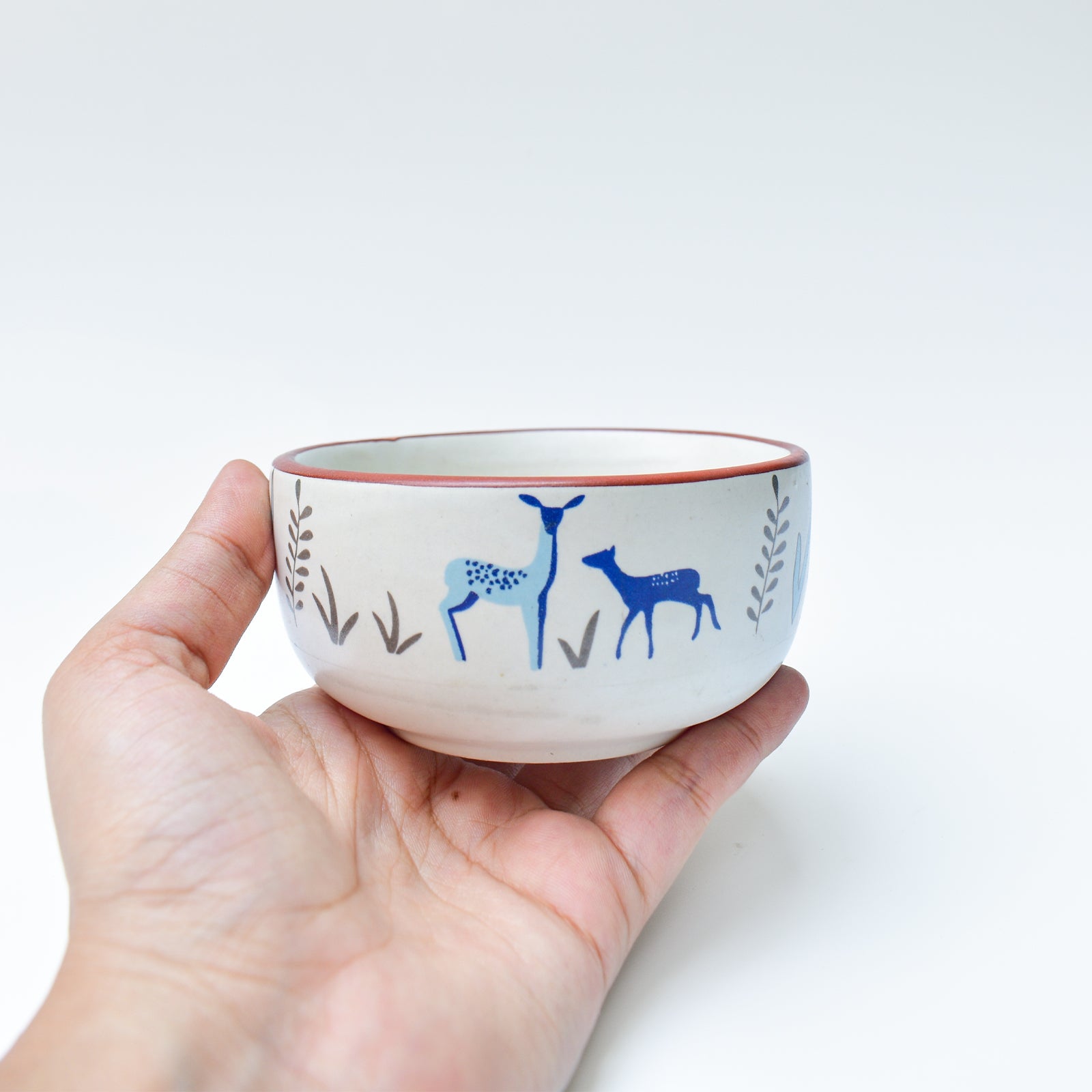 Ceramic Small Bowl - Forest
