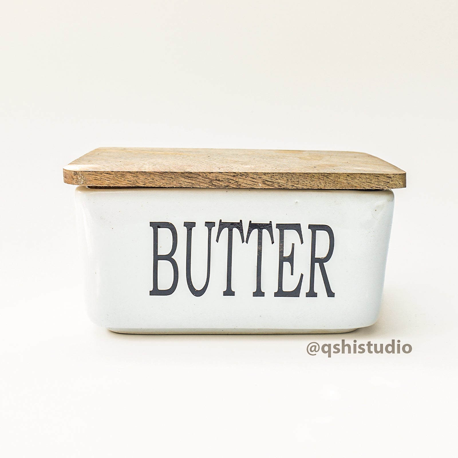 Ceramic Butter Dish With Lid