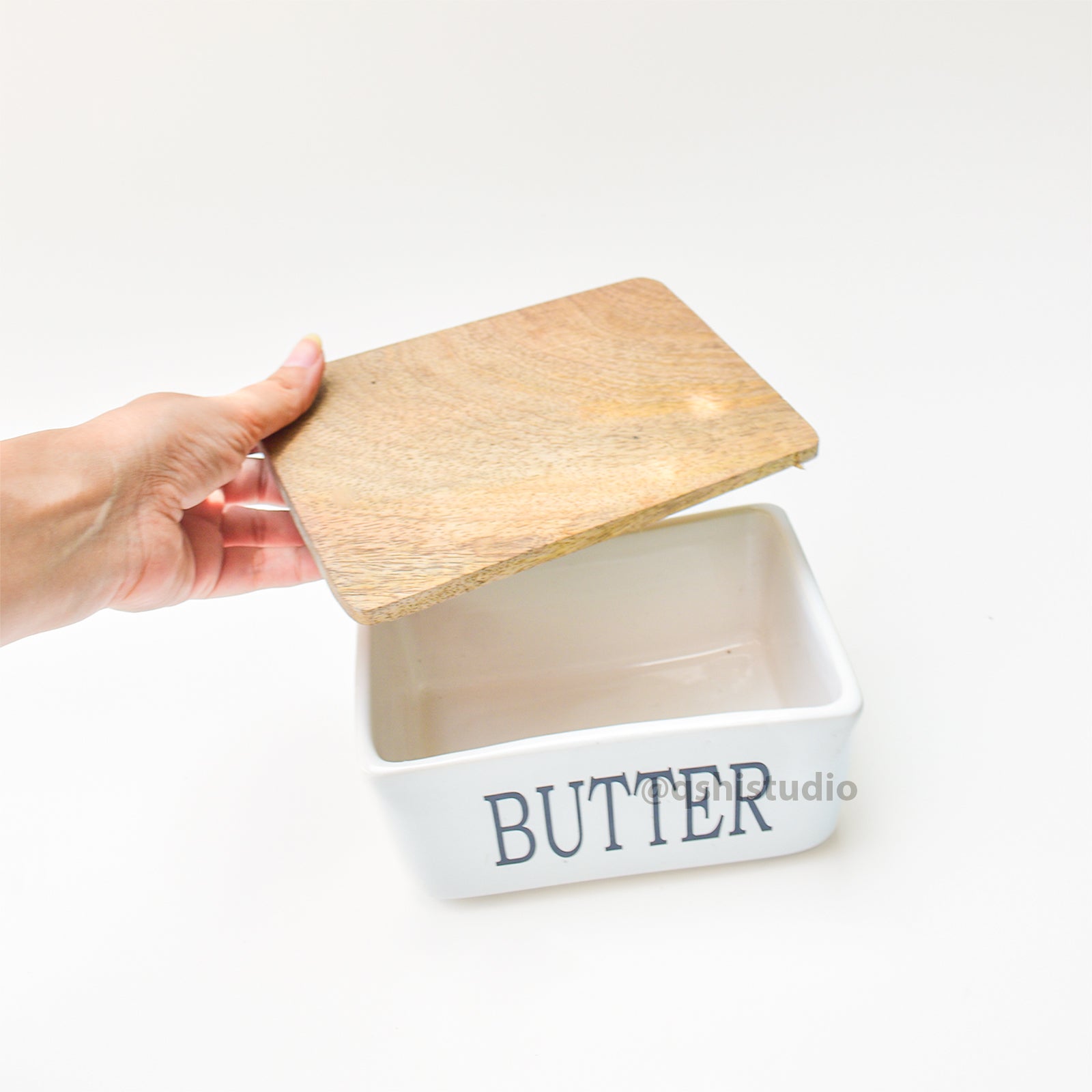 Ceramic Butter Dish With Lid
