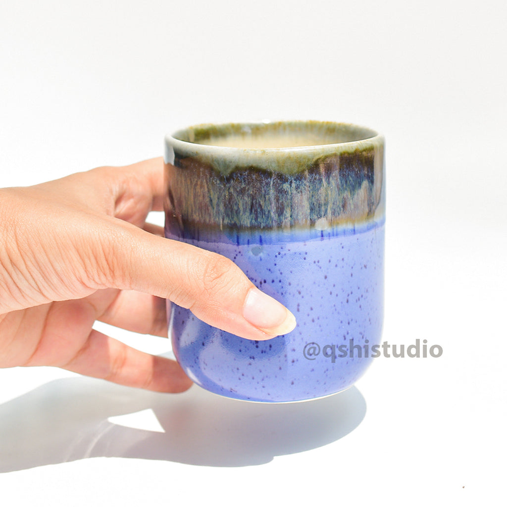 Kulhad Sipper Tea Cup - Dark Blue