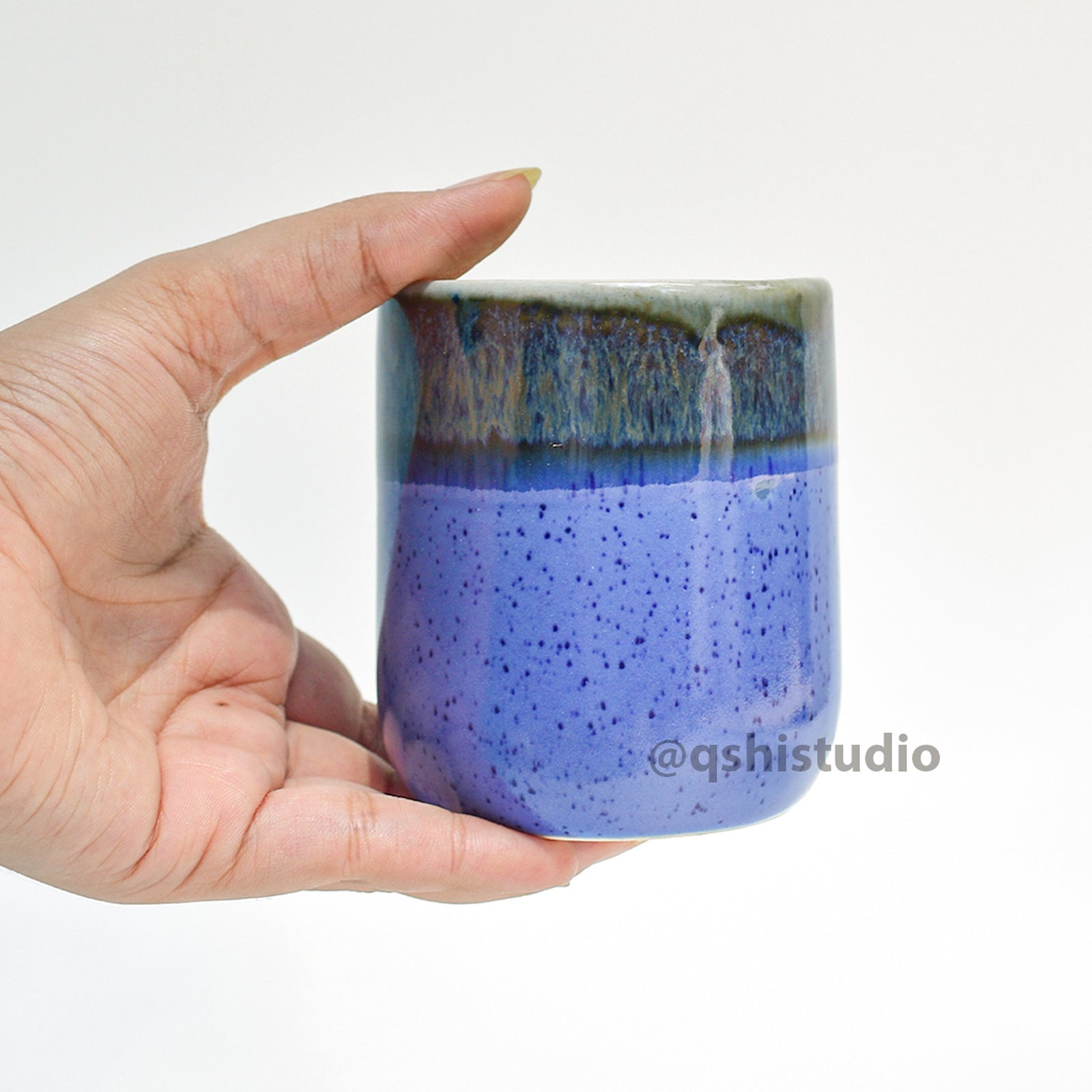 Kulhad Sipper Tea Cup - Dark Blue