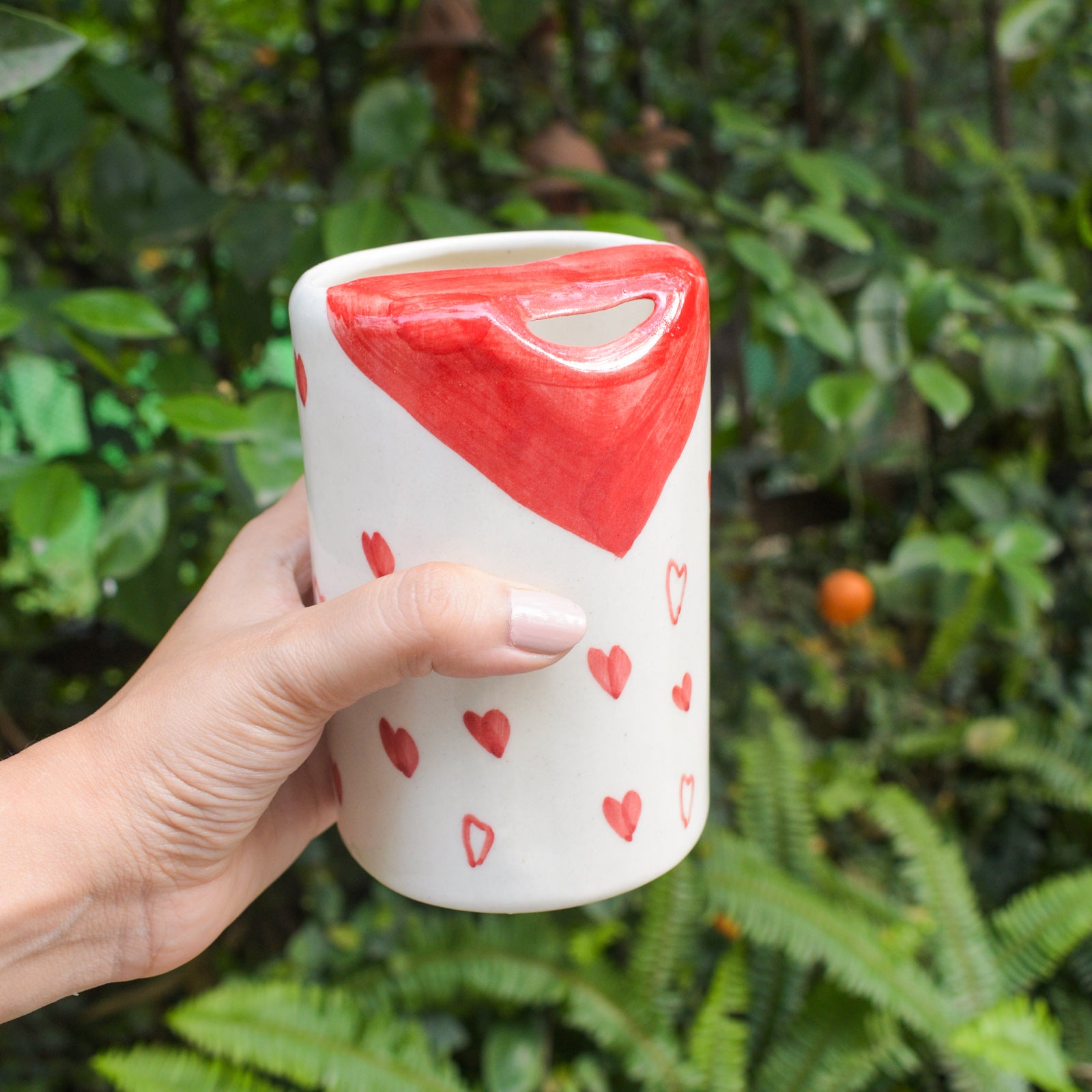 Ceramic Sip Tumbler - Sweetheart