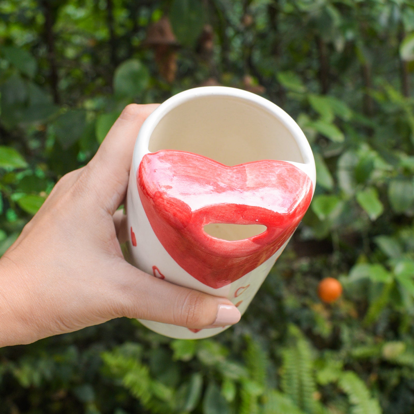 Ceramic Sip Tumbler - Sweetheart