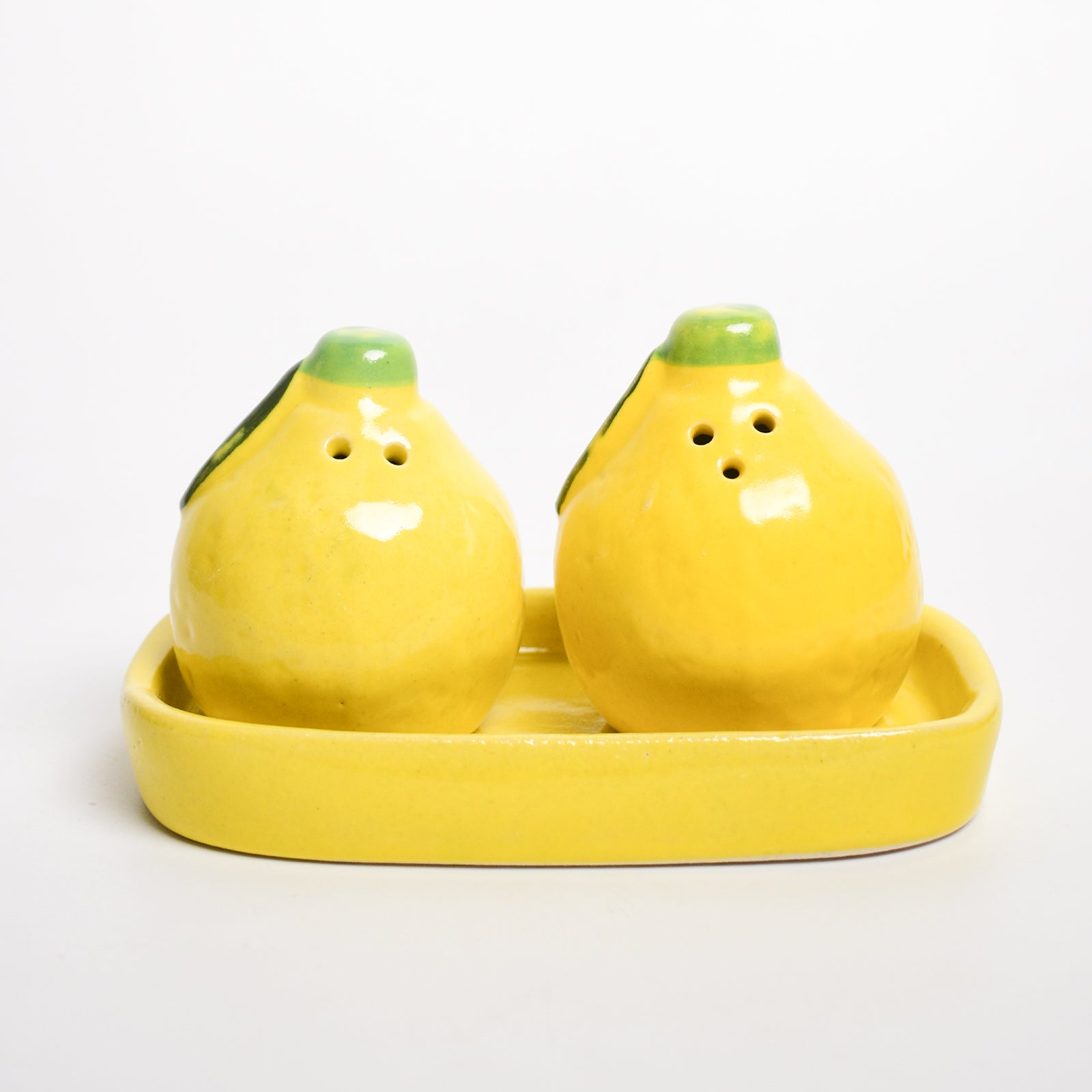 Salt & Pepper Shaker Set - Lemon