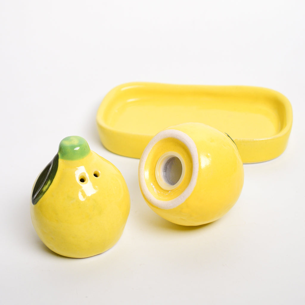 Salt & Pepper Shaker Set - Lemon