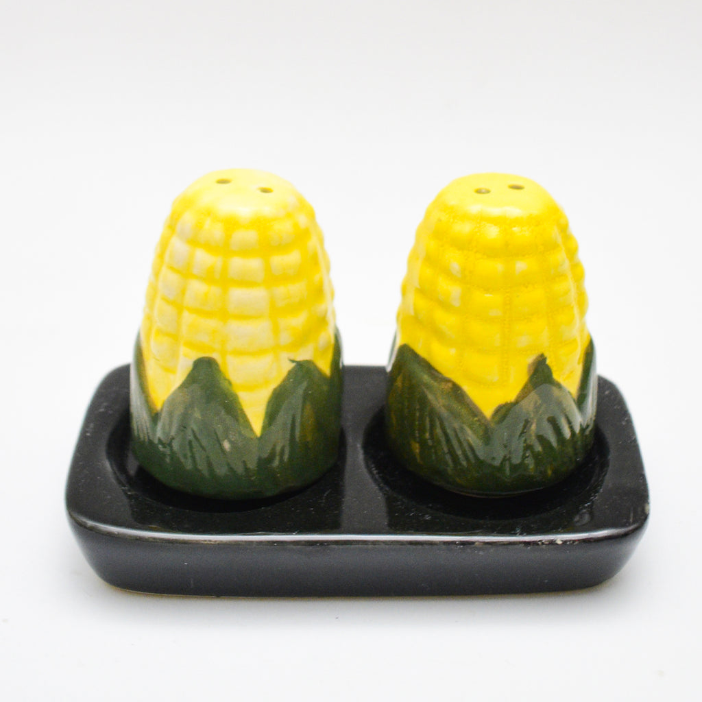 Salt & Pepper Shaker Set - Corn