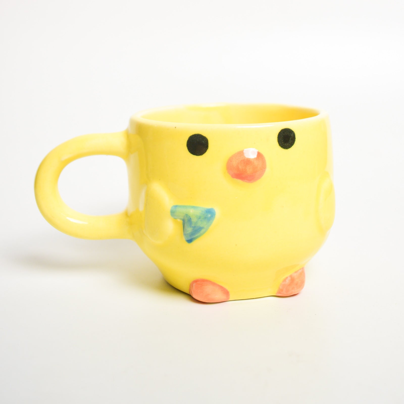 Ceramic Cute Mug - Yellow Killer Duck