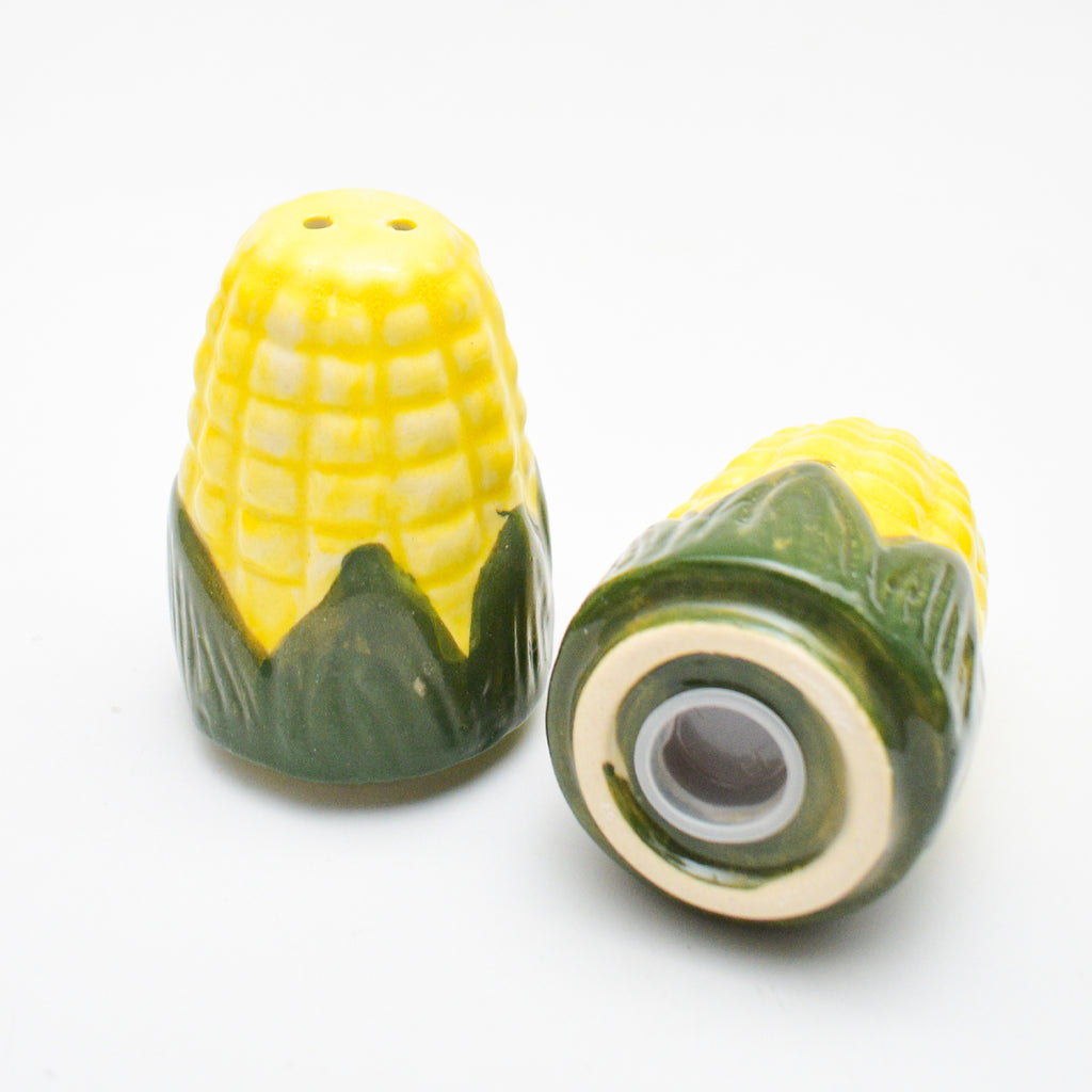 Salt & Pepper Shaker Set - Corn
