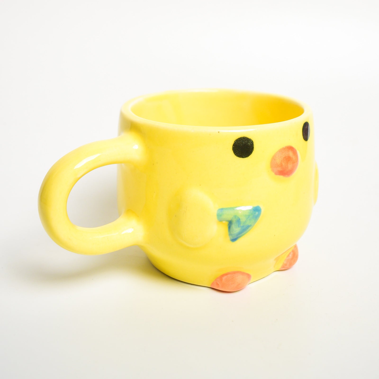 Ceramic Cute Mug - Yellow Killer Duck