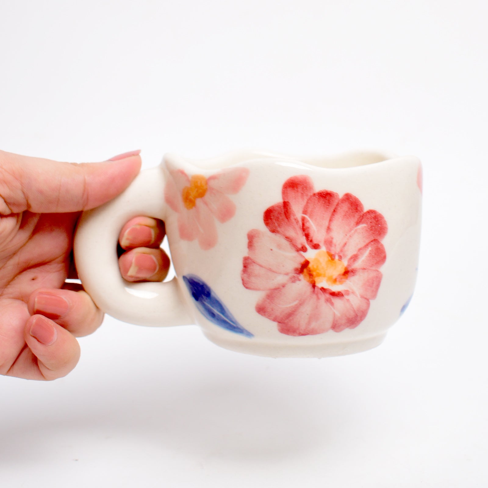 Ceramic cute mug - Floral Bloom