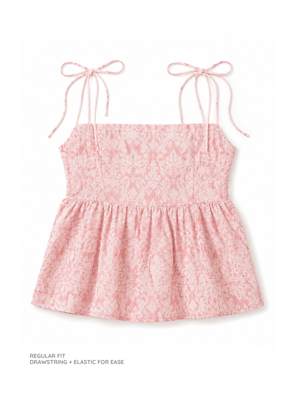 Rose Babydoll Top