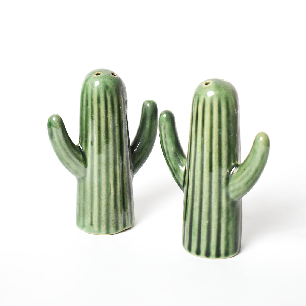 Salt & Pepper Shaker Set - Cactus