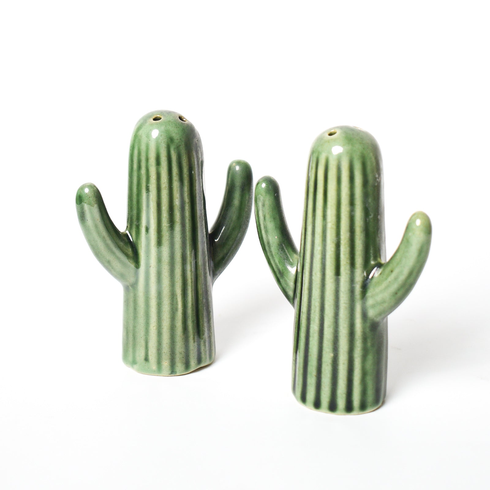 Salt & Pepper Shaker Set - Cactus
