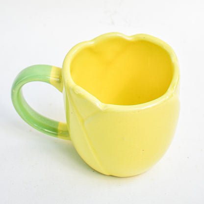 Handmade Ceramic Mug - Tulip