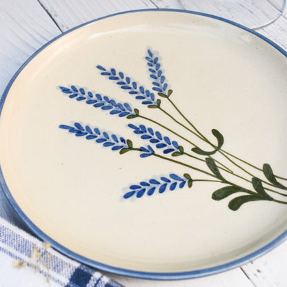 Ceramic Dessert Plates - Lavender