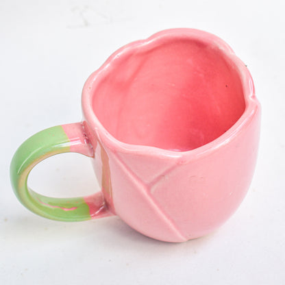 Handmade Ceramic Mug - Tulip