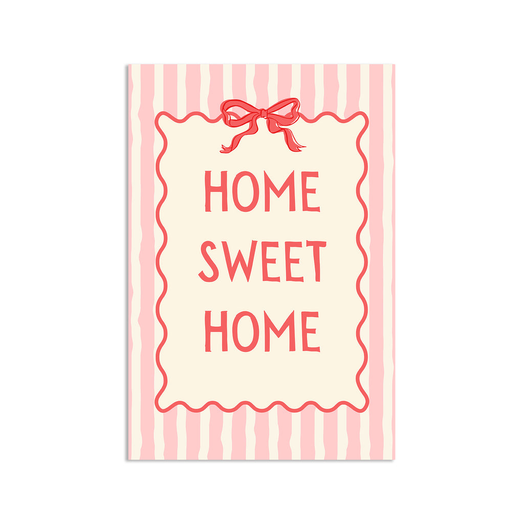 Wall Art Poster - Home Sweet Home