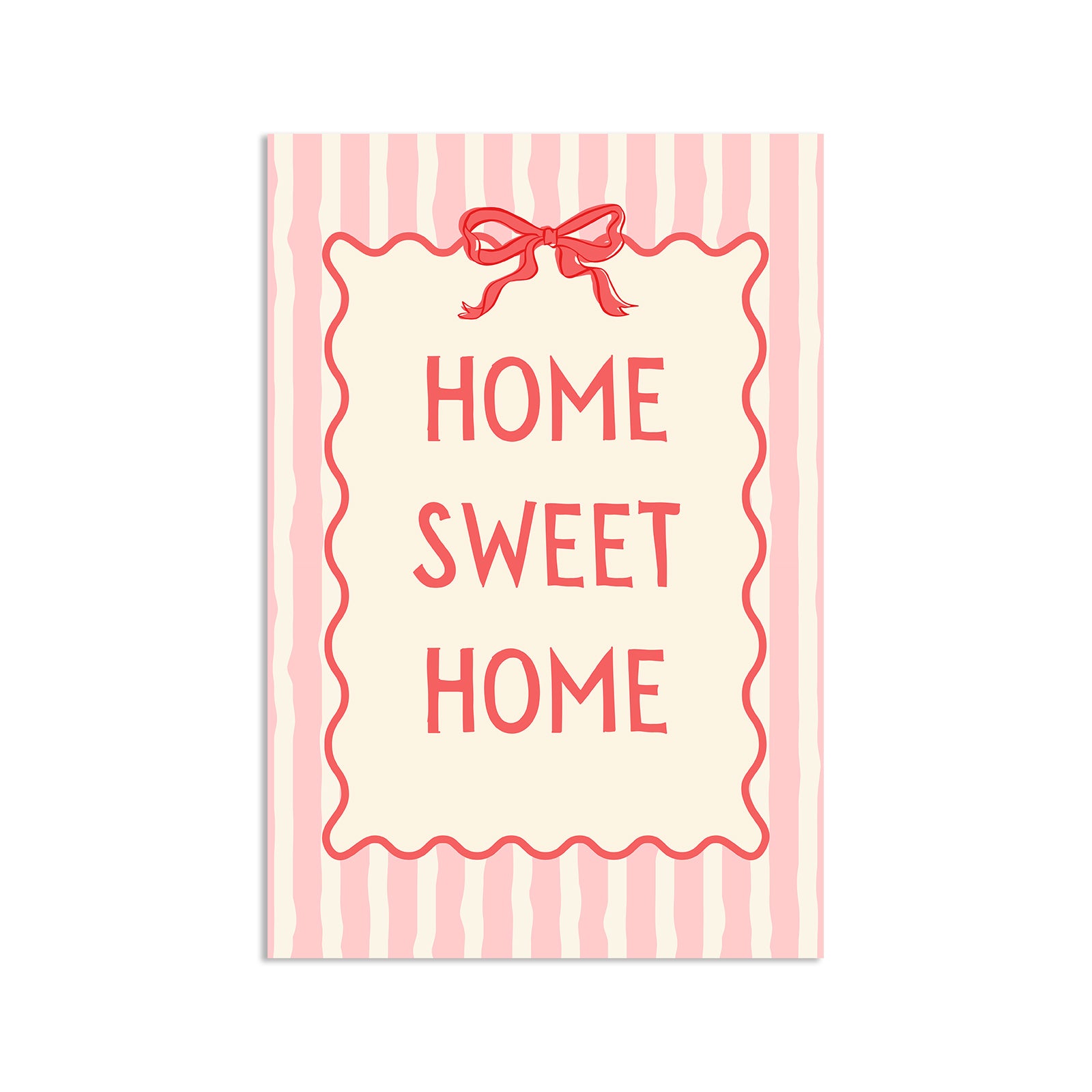 Wall Art Poster - Home Sweet Home